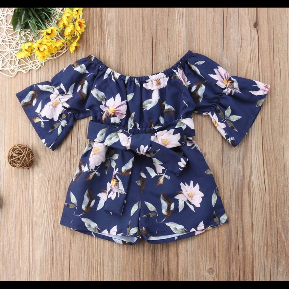 Boutique shorts jumpsuit